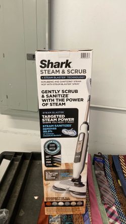 Shark steam scrubber