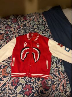 Red Bathing ape jacket