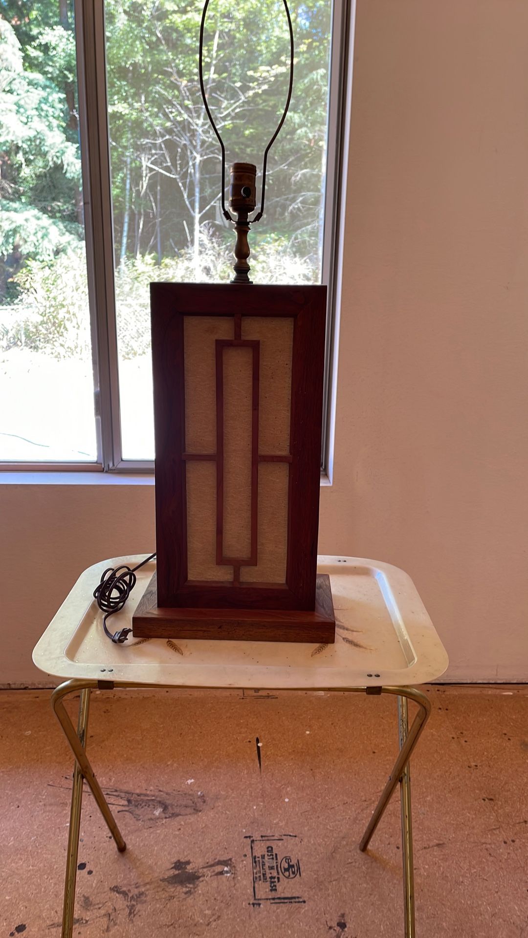Art Deco Custom Built Lamp For Sale