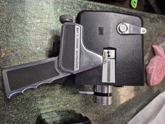 vintage Bell and Howell video camera