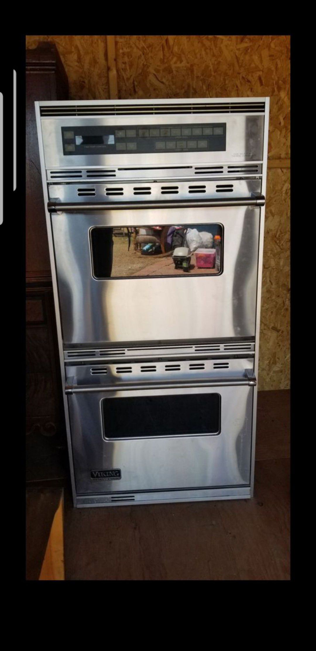 Viking double oven $280