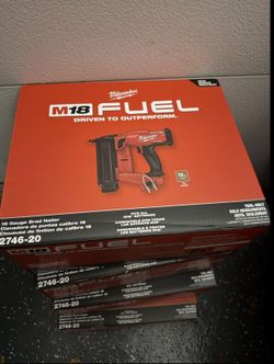 Milwaukee Fuel M18 18 Gauge Brad Nailer. (2746-20) ***Firm***