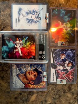Shohei Ohtani Custom Blast 5 Card Lot