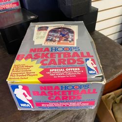Box Over Baseball cards Packages Not Open 