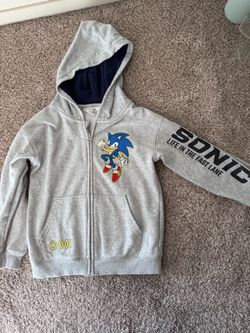 H&M Sonic Kids Zip-Up Hoodie