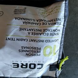 10 Persons  Lighted Instant Camping Tent