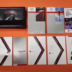 2021 Toyota Tacoma Owners Manual - Complete Set 