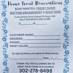 IWillPaintTheFrontOfYourHome