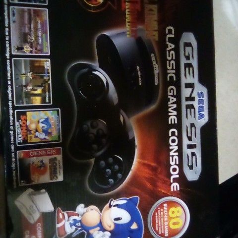 Sega Genesis Console Systemn