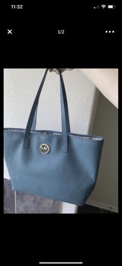 Turquoise MK purse