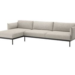 Grey right Sided Sectional