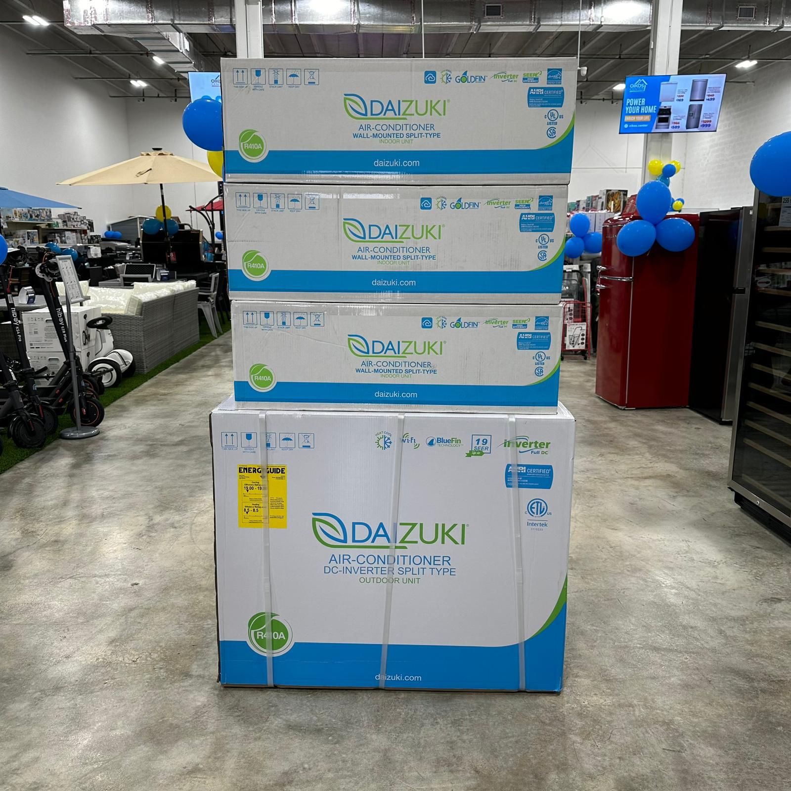 Mini Split 3 Zone Inverter 27000btu