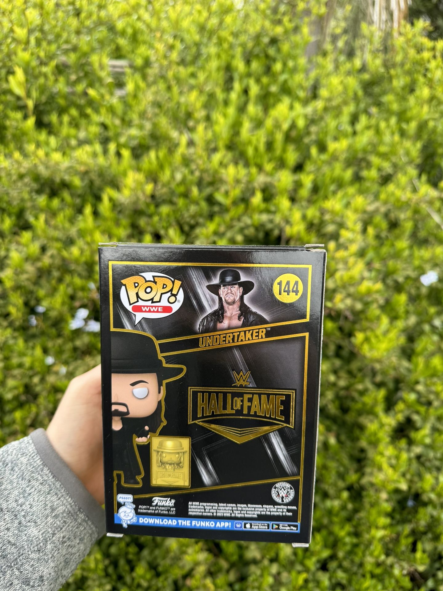 Funko Pop! WWE Hall Of Fame Undertaker 144 Exclusivo Original - Moça do