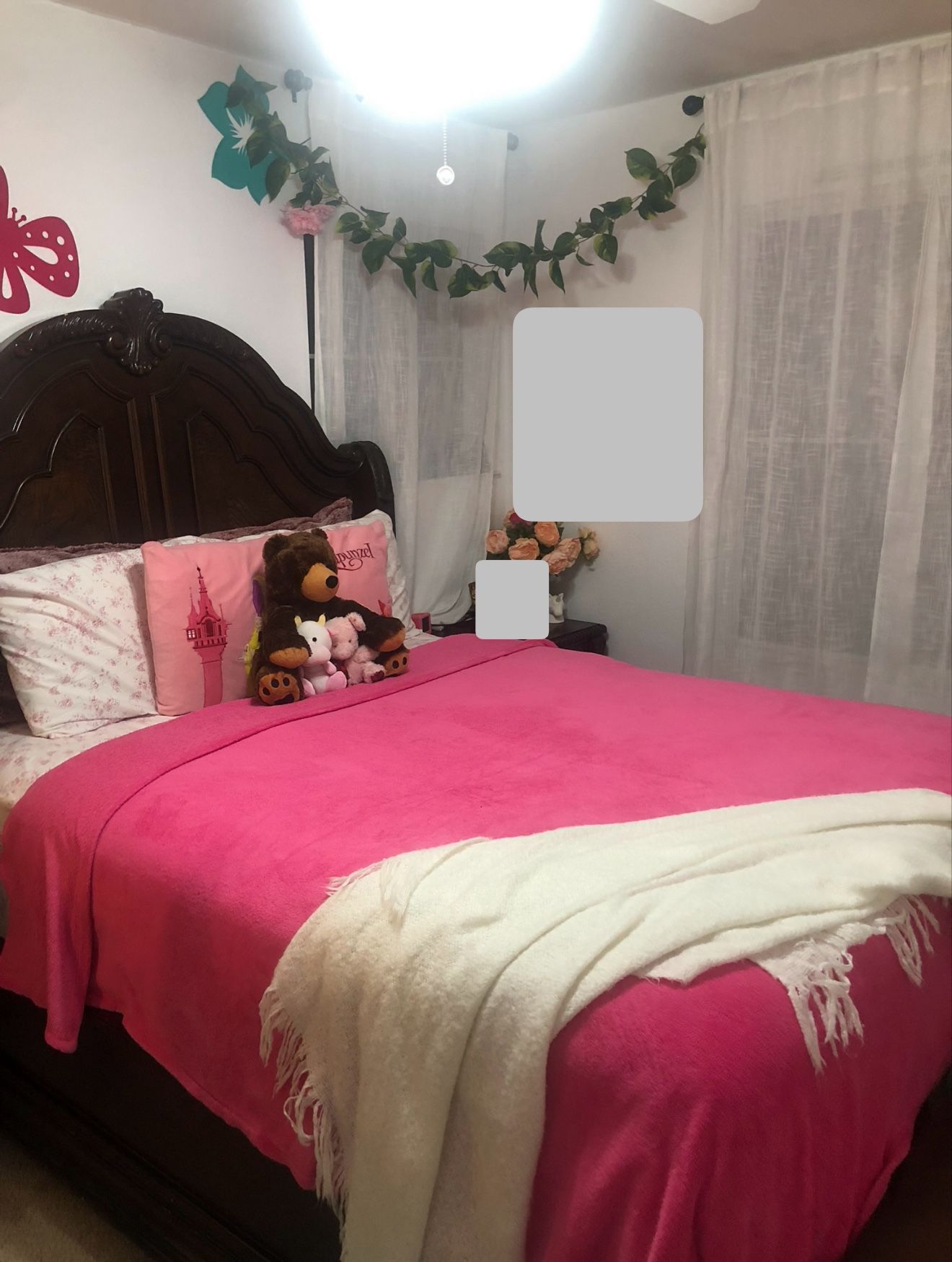 Queen Size Pure Wood Bed frame