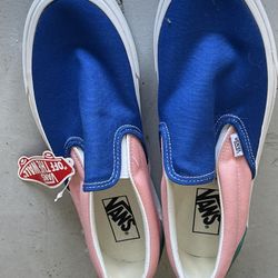 New Vans - 9 Mens / 10.5 Women  (Blue & Pink)