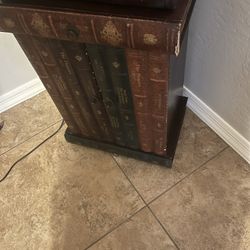Vintage Faux End Table