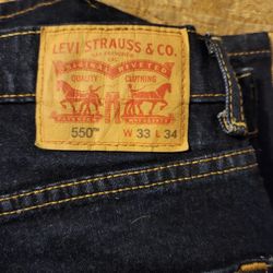 Levi's Strauss 550 W33 L34