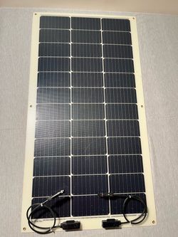 Renogy 100W Flexible Monocrystalline Solar Panels.