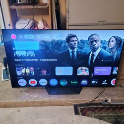 65 Inch LG OLED Smart TV with remote