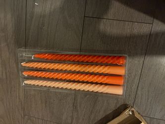 Spiral Taper Candles Set of 3.5