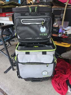 3 piece Rolling Cooler Bag