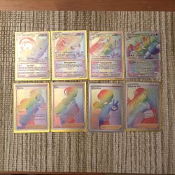 Rainbow Pokémon Card Lot