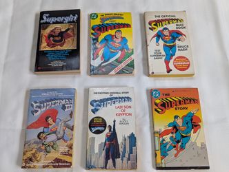 Superman Novels And Graphic Novels Set
