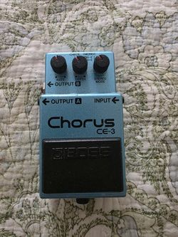 Boss CE-3 Chorus (Black Label) 1(contact info removed) - Blue