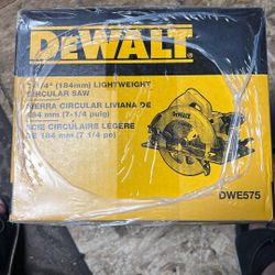 DeWalt circular saw