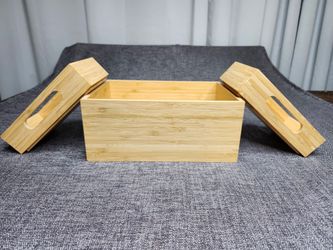 Stackable Wood Storage Boxes