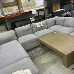 Costco sectional fabric couch