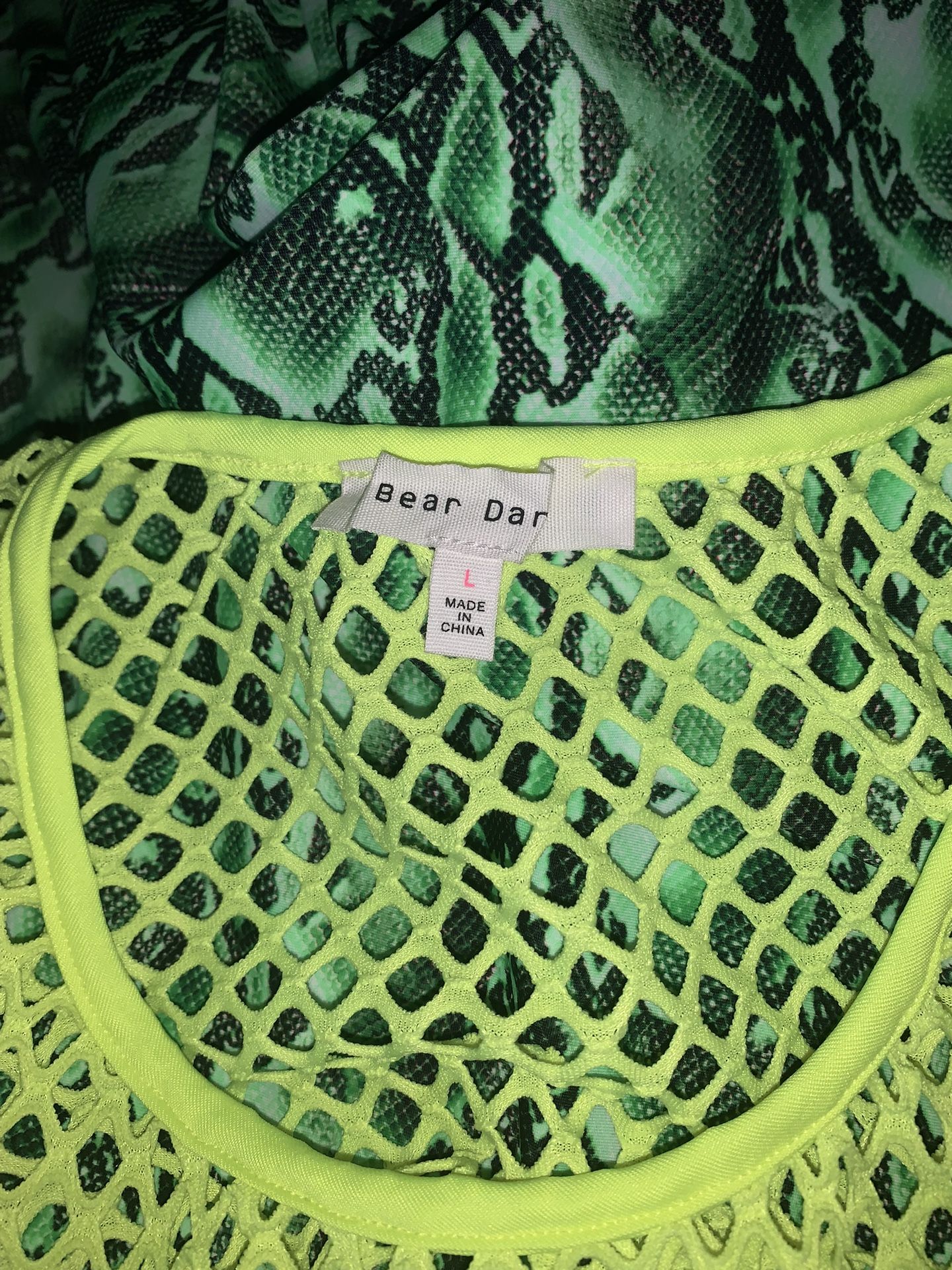 Rave box Fishnet Dress