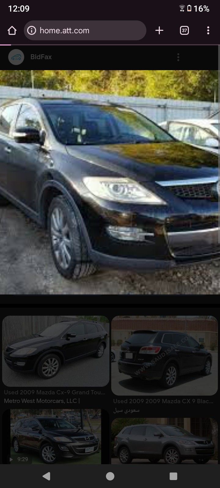 Selling A 2008 Mazda 6 Cx9