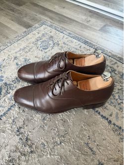 Meermin Brown Oxford Dress Shoes 10