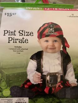 Infant Pirate Costume