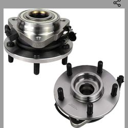 2-Pack RWD Front Wheel Bearing and Hub Assembly 513200 Compatible with Chevy Blazer, GMC Jimmy