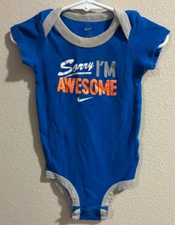 Baby Nike onesie