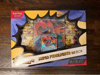 Pokemon TCG Ascended Heroes Mega Feraligatr ex Box - ME: Ascended Heroes