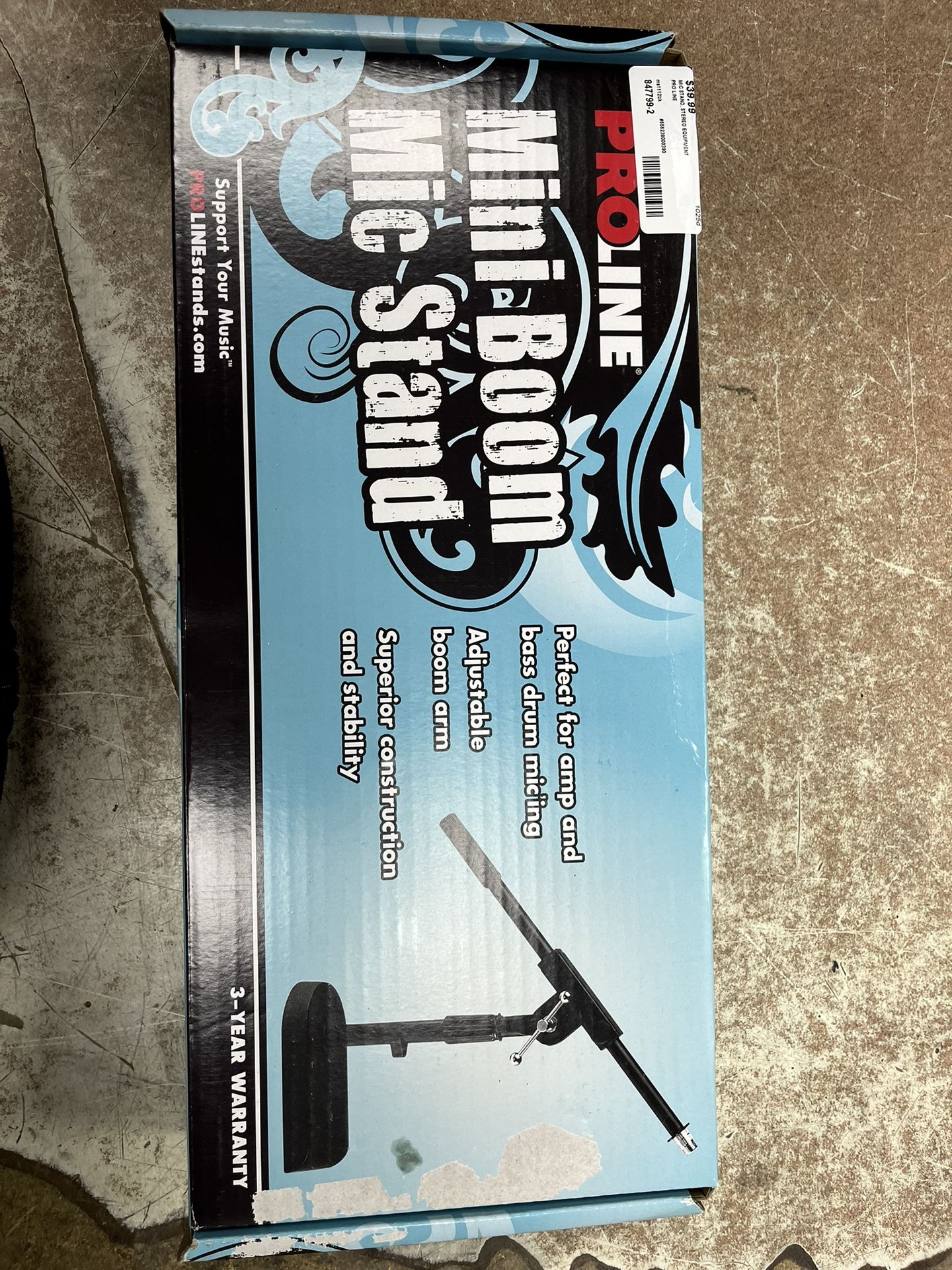 Mini boom Mic Stand (847799-2)