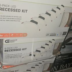 6in Recessed Light ( 6 Pack)