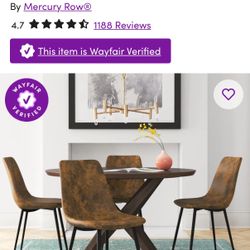 Dining chairs 