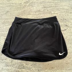 Nike Women's Court Pure Tennis Skort- Small In Black