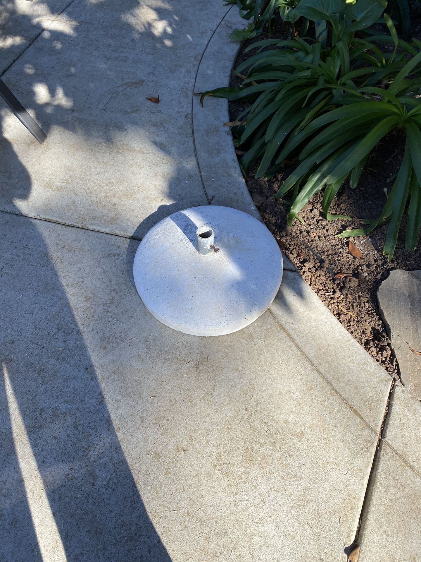 Cement Umbrella Stand