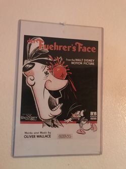 Der fuehrers face Walt Disney poster