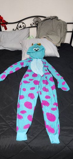Halloween Monsters Inc Sully One-Piece Costume Pajamas Onesis