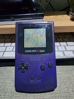 Nintendo Game Boy Color – Clear Blue Shell – Tested & Working