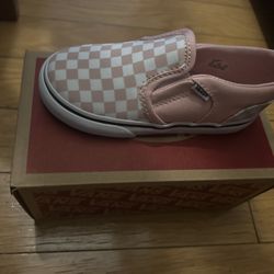 Pink Vans Size 9