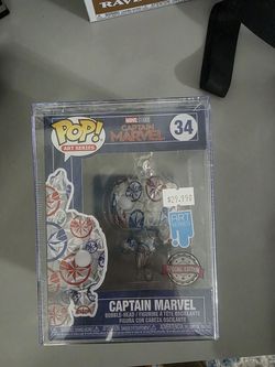 Captain Marvel Pop Figure- Sealed and Incased