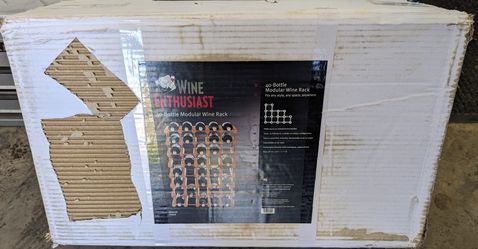 40 - Bottle Modular Wine Rack