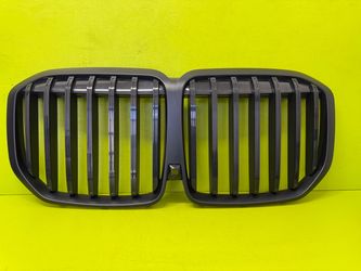 2023 2024 2025 BMW X7 G07 LCI FRONT RADIATOR GRILLE GRILL W/ CAMERA HOLE OEM